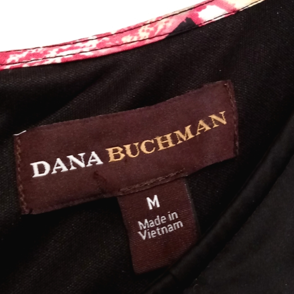 Dana Buchman Tropical Floral Sleeveless Sheath Dress - Picture 5 of 7